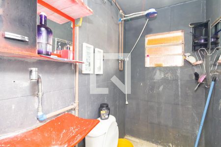 Banheiro de casa para alugar com 2 quartos, 60m² em Jardim Robru, São Paulo