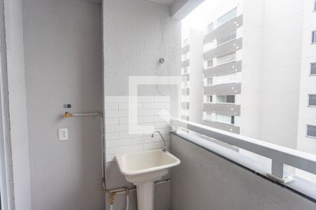 Varanda / área de serviço  de apartamento para alugar com 2 quartos, 41m² em Glp 8, Diadema