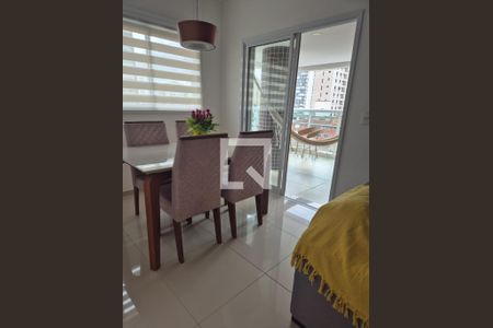 Sala de jantar de apartamento para alugar com 2 quartos, 89m² em Boqueirão, Santos