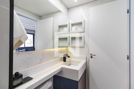 Banheiro de apartamento para alugar com 1 quarto, 29m² em Perdizes, São Paulo