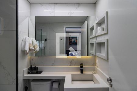 Banheiro de apartamento para alugar com 1 quarto, 29m² em Perdizes, São Paulo