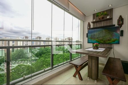 Varanda de apartamento para alugar com 3 quartos, 132m² em Vila Andrade, São Paulo