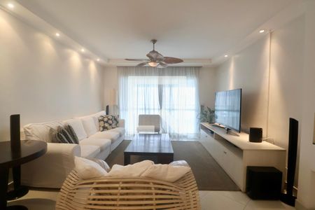 Sala de apartamento para alugar com 4 quartos, 175m² em Vila Luis Antonio, Guarujá