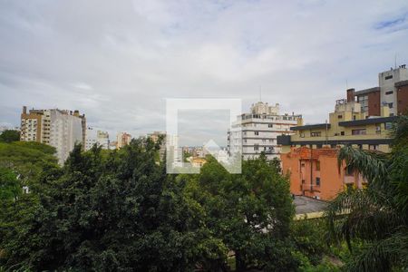 Sala _Vista  de apartamento à venda com 3 quartos, 131m² em São João, Porto Alegre