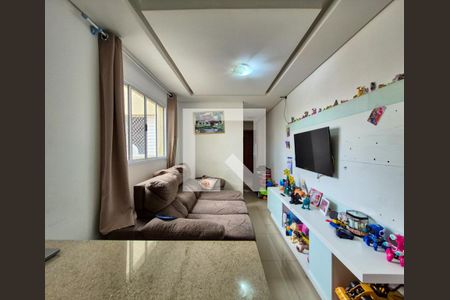 Sala/Cozinha de apartamento à venda com 3 quartos, 100m² em Jardim das Maravilhas, Santo André
