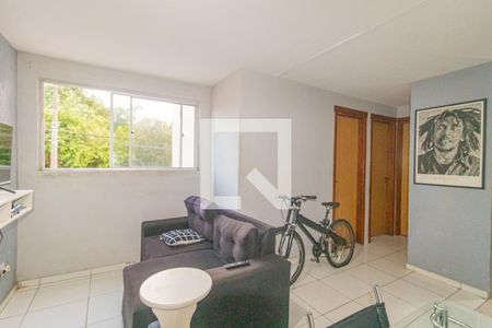Sala de apartamento para alugar com 2 quartos, 40m² em Olaria, Canoas