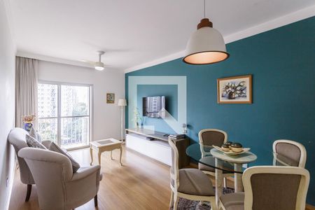 Sala de apartamento para alugar com 1 quarto, 56m² em Vila Olímpia, São Paulo