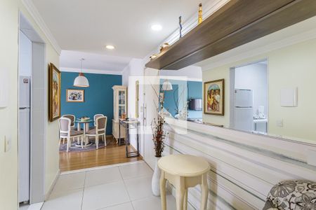 Sala de apartamento para alugar com 1 quarto, 56m² em Vila Olímpia, São Paulo