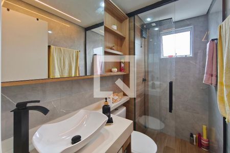 Banheiro de apartamento para alugar com 2 quartos, 47m² em Cidade Satélite Íris, Campinas