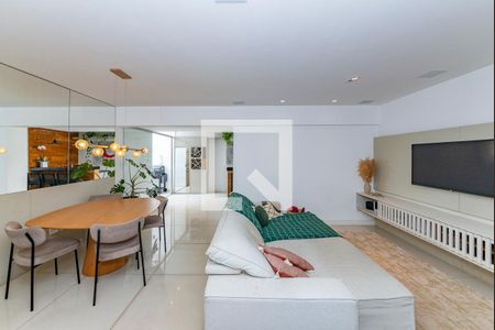 Sala de apartamento à venda com 3 quartos, 135m² em Buritis, Belo Horizonte