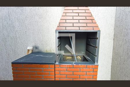 Churrasqueira de casa de condomínio para alugar com 2 quartos, 50m² em Guilhermina, Praia Grande