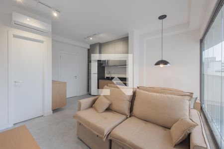 Sala de apartamento para alugar com 1 quarto, 44m² em Pinheiros, São Paulo