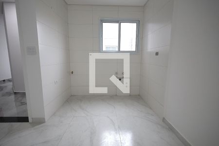 Cozinha de apartamento à venda com 2 quartos, 120m² em Campestre, Santo André