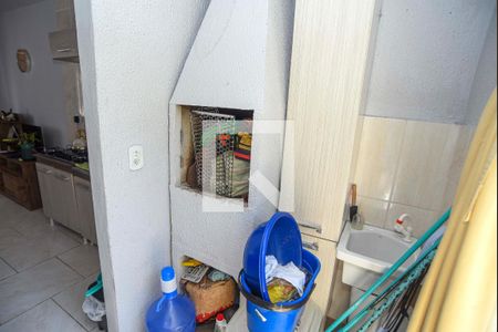 Churrasqueira de casa de condomínio para alugar com 2 quartos, 60m² em Tarumã, Viamão