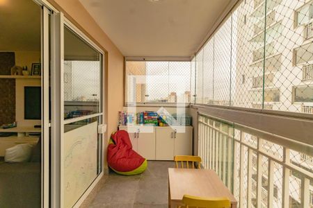 Varanda de apartamento à venda com 3 quartos, 90m² em Vila Campestre, São Paulo