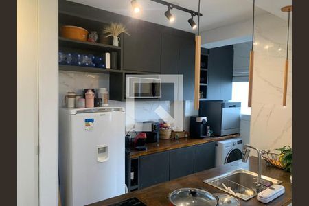 Cozinha de apartamento à venda com 2 quartos, 51m² em Parque Reboucas, São Paulo