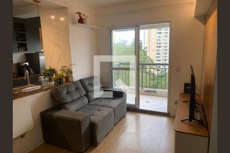 Sala de apartamento à venda com 2 quartos, 51m² em Parque Reboucas, São Paulo