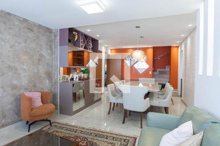 sala de apartamento à venda com 4 quartos, 217m² em Buritis, Belo Horizonte