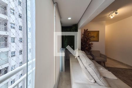 Sala de apartamento para alugar com 2 quartos, 55m² em Baeta Neves, São Bernardo do Campo