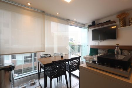 Varanda da Sala de apartamento à venda com 2 quartos, 60m² em Vila Ema, São Paulo