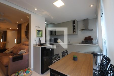 Varanda da Sala de apartamento à venda com 2 quartos, 60m² em Vila Ema, São Paulo