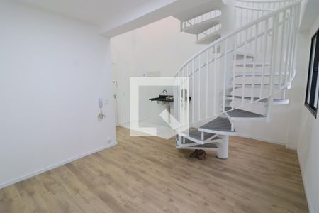 Sala/Cozinha de apartamento à venda com 1 quarto, 37m² em Bonfim, Osasco
