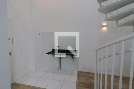 Sala/Cozinha de apartamento à venda com 1 quarto, 37m² em Bonfim, Osasco