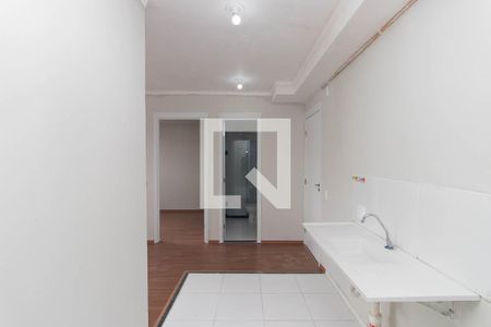 Cozinha e Área de Serviço de apartamento para alugar com 2 quartos, 32m² em Parque Novo Mundo, São Paulo