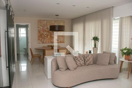 Sala de apartamento para alugar com 3 quartos, 91m² em Lourdes, Belo Horizonte