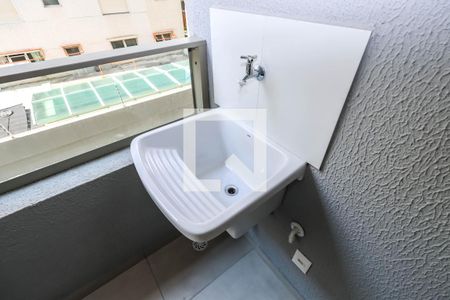 Varanda de kitnet/studio para alugar com 1 quarto, 24m² em Aclimação, São Paulo