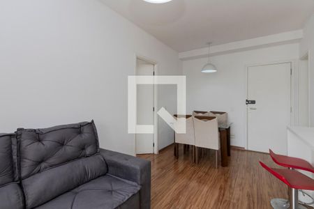 Sala de apartamento à venda com 1 quarto, 49m² em Vila Cordeiro, São Paulo