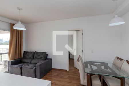 Sala de apartamento à venda com 1 quarto, 49m² em Vila Cordeiro, São Paulo