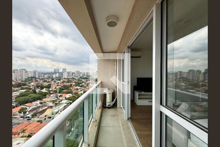 Sacada  de apartamento para alugar com 1 quarto, 51m² em Brooklin, São Paulo