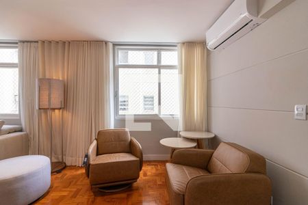 Sala de apartamento à venda com 3 quartos, 135m² em Itaim Bibi, São Paulo
