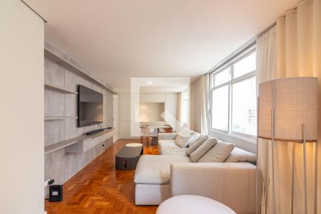 Sala de apartamento à venda com 3 quartos, 135m² em Itaim Bibi, São Paulo