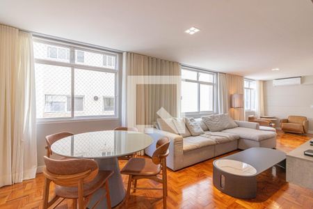 Sala de apartamento à venda com 3 quartos, 135m² em Itaim Bibi, São Paulo