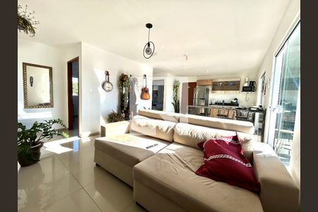 Sala  de apartamento para alugar com 3 quartos, 100m² em Campeche, Florianópolis