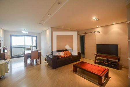 Sala de apartamento à venda com 3 quartos, 130m² em Vila Caminho do Mar, São Bernardo do Campo