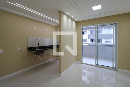 Sala de apartamento para alugar com 2 quartos, 45m² em Canhema, Diadema