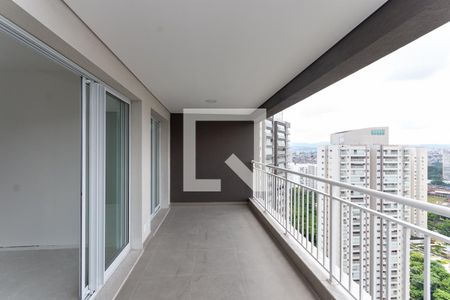 Varanda Gourmet de apartamento para alugar com 3 quartos, 91m² em Vila Anastácio, São Paulo