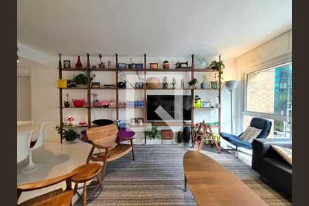 Sala de apartamento para alugar com 2 quartos, 117m² em Itaim Bibi, São Paulo