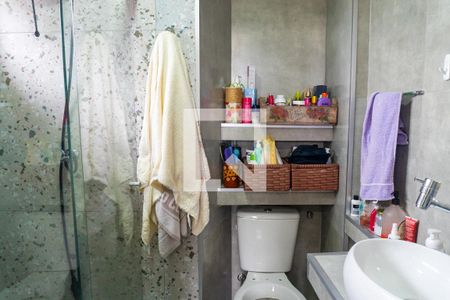 Banheiro da Suíte 1 de apartamento à venda com 3 quartos, 74m² em Vila Guarani (zona Sul), São Paulo