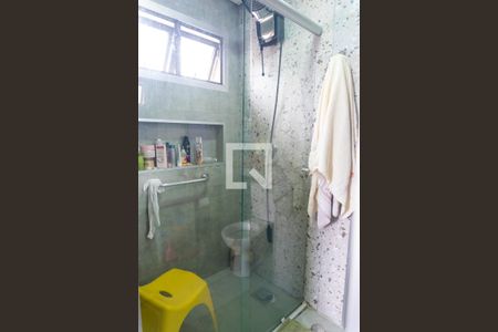 Banheiro da Suíte 1 de apartamento à venda com 3 quartos, 74m² em Vila Guarani (zona Sul), São Paulo