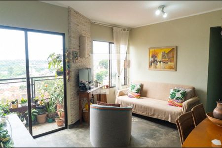 Sala de apartamento à venda com 3 quartos, 74m² em Vila Guarani (zona Sul), São Paulo