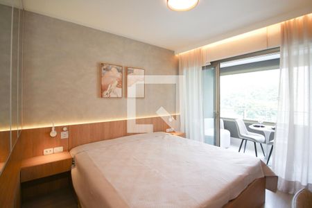 Suíte  de kitnet/studio para alugar com 1 quarto, 28m² em Indianópolis, São Paulo