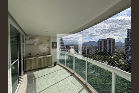 Varanda de apartamento para alugar com 2 quartos, 75m² em Barra da Tijuca, Rio de Janeiro