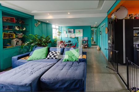 Sala de apartamento à venda com 2 quartos, 110m² em Coracao de Jesus, Belo Horizonte