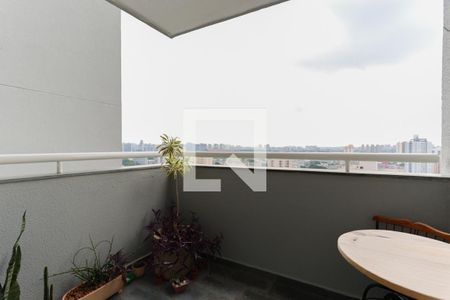 Varanda da sala de apartamento à venda com 2 quartos, 70m² em Jardim das Laranjeiras, São Paulo