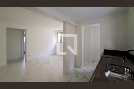 Sala/Cozinha de apartamento para alugar com 2 quartos, 65m² em Savassi, Belo Horizonte