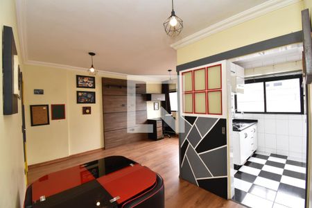 Sala de apartamento para alugar com 1 quarto, 52m² em Centro, Curitiba